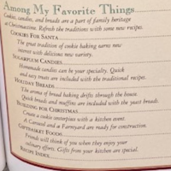 CHRISTMAS Cuisine Holiday Recipes Cookbook -Vintage1995 Better Homes & Gardens - Picture 4 of 10